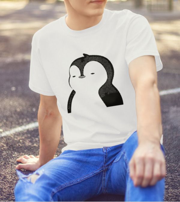 Luca Netz Penguin Chic Noir T-Shirt