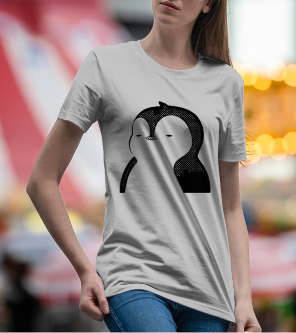 Luca Netz Penguin Chic Noir T-Shirt