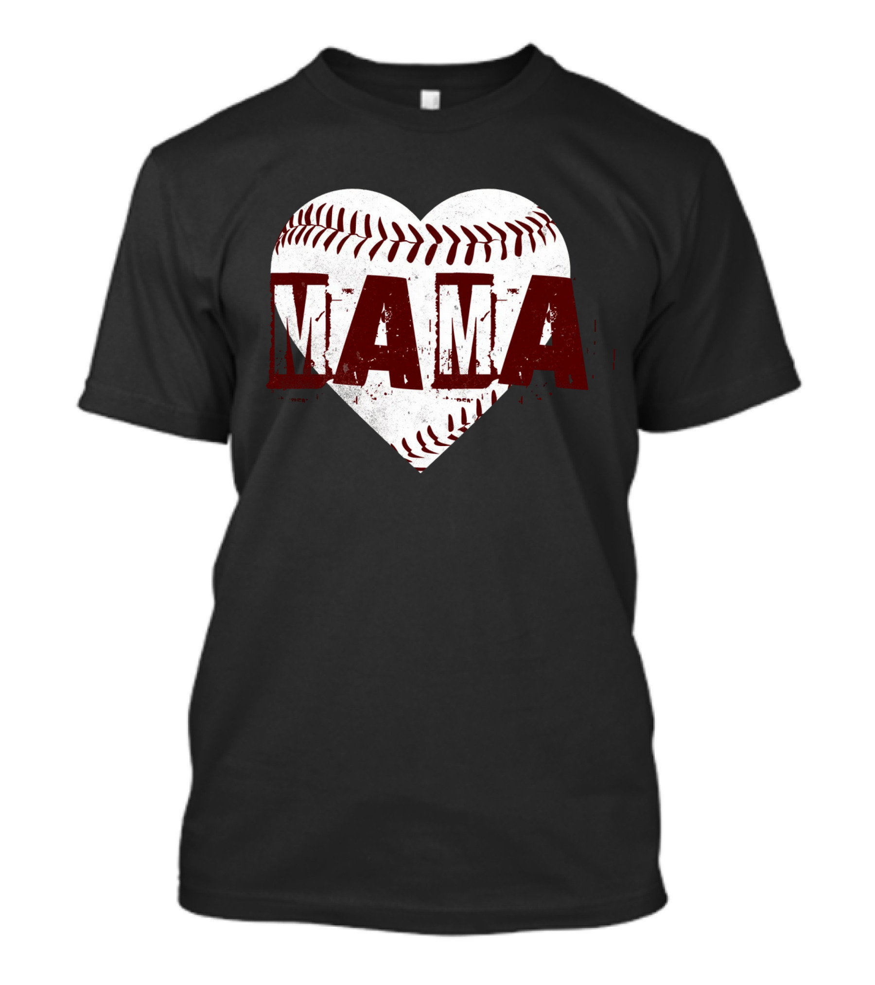 Baseball Heart MAMA T-Shirt