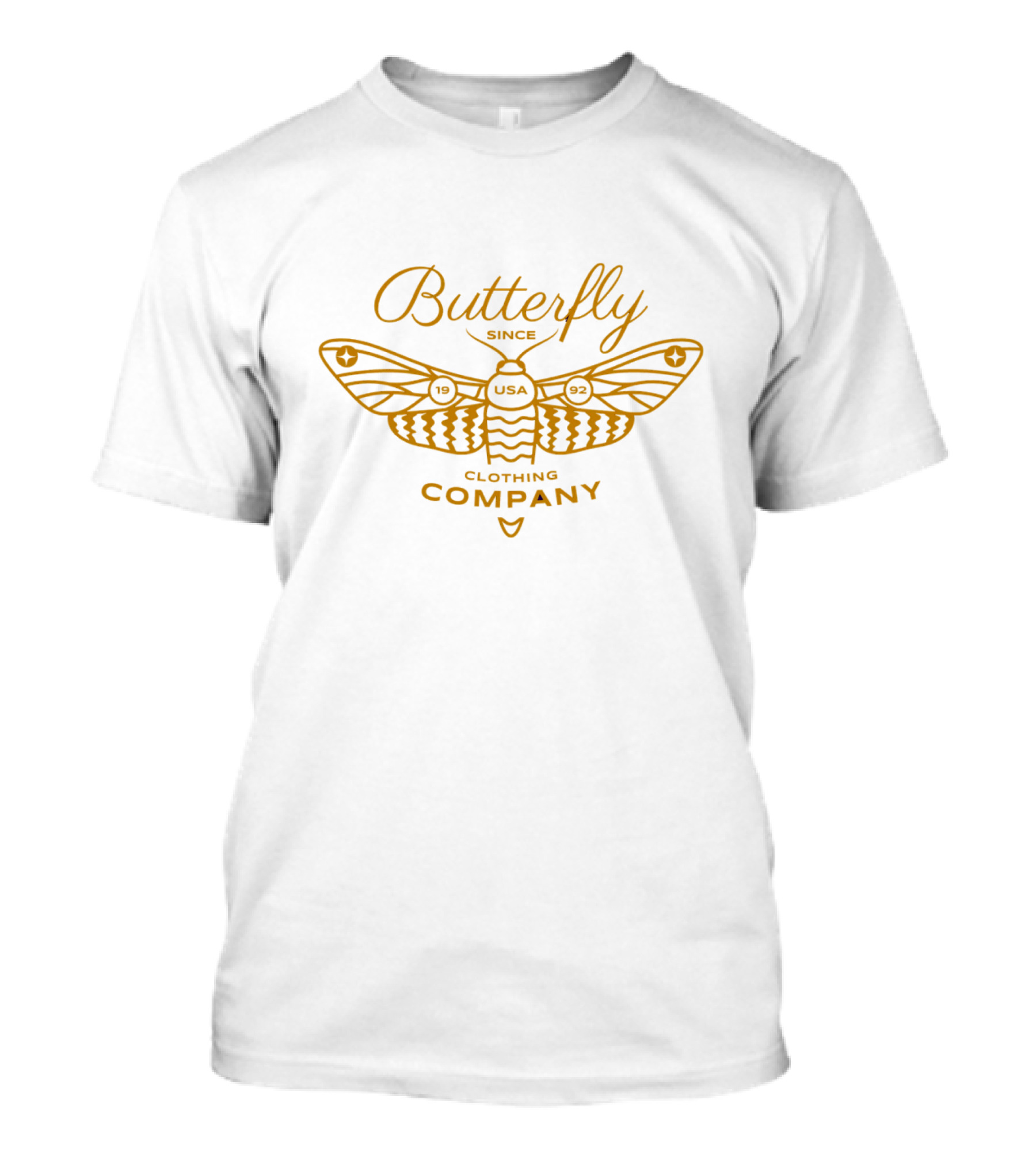 Butterfly Since 1992 USA Clothing Company T-Shirt