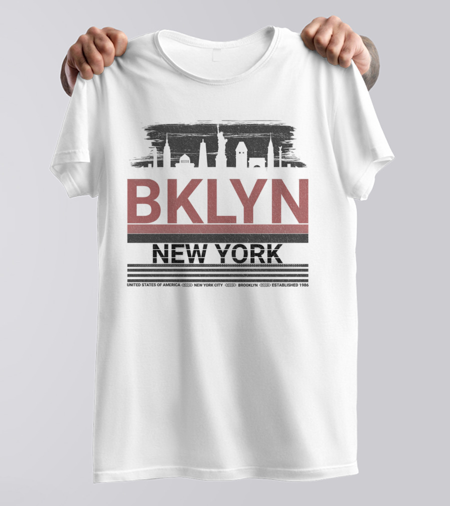 BKLYN New York United States Of America Est 1664 T-Shirt