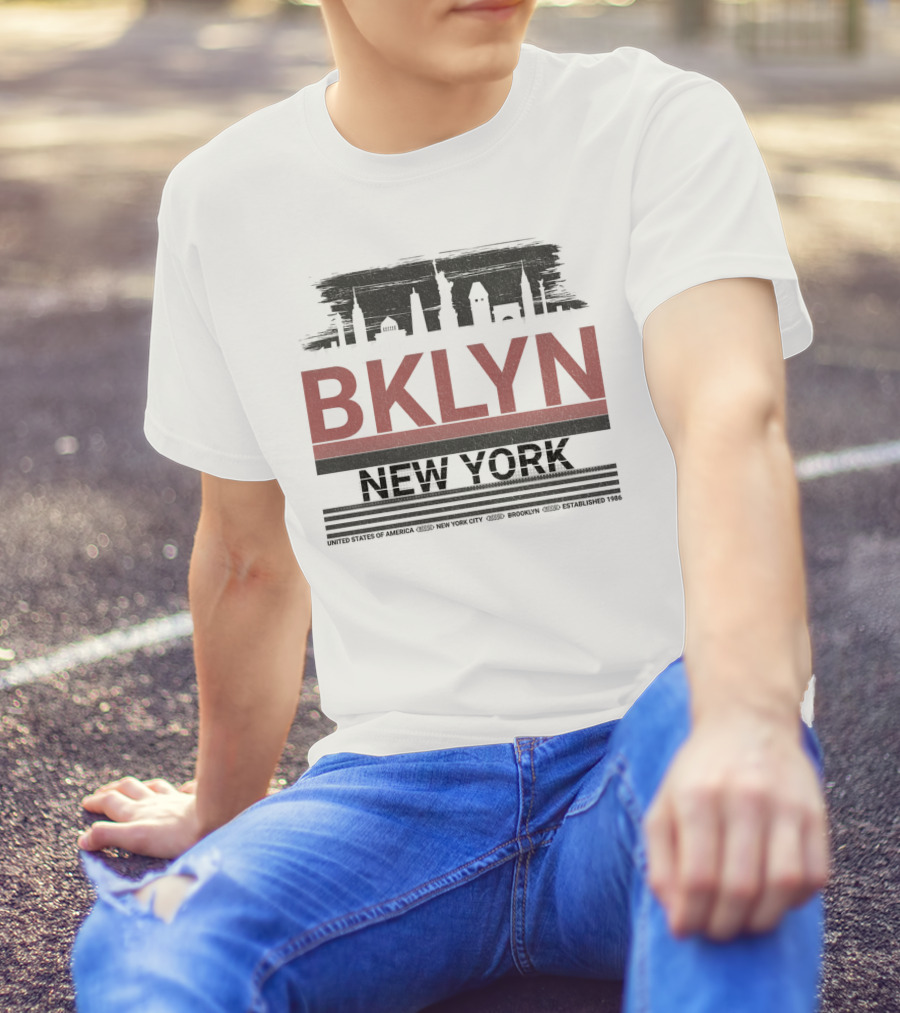 BKLYN New York United States Of America Est 1664 T-Shirt