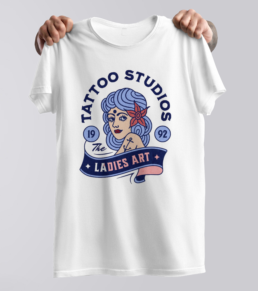The Ladies Art Tattoo Studios 1992 T-Shirt