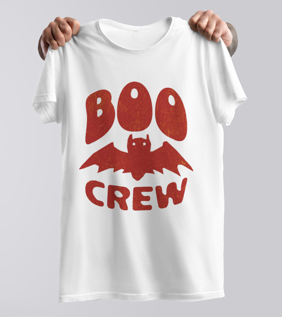 BOO CREW Bat Halloween T-Shirt