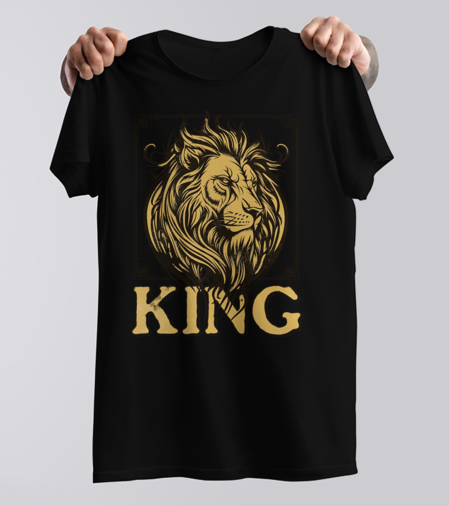 Lion Head King T-Shirt