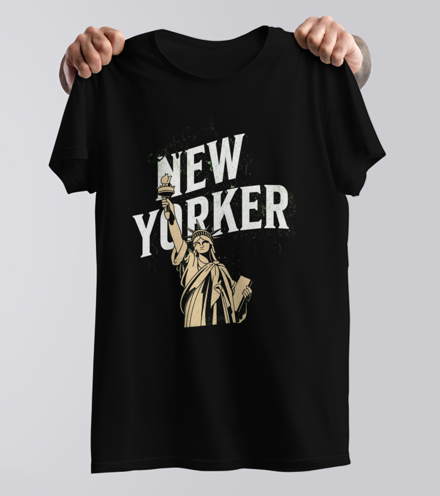 Certified New Yorker Statue Of Liberty T-Shirt