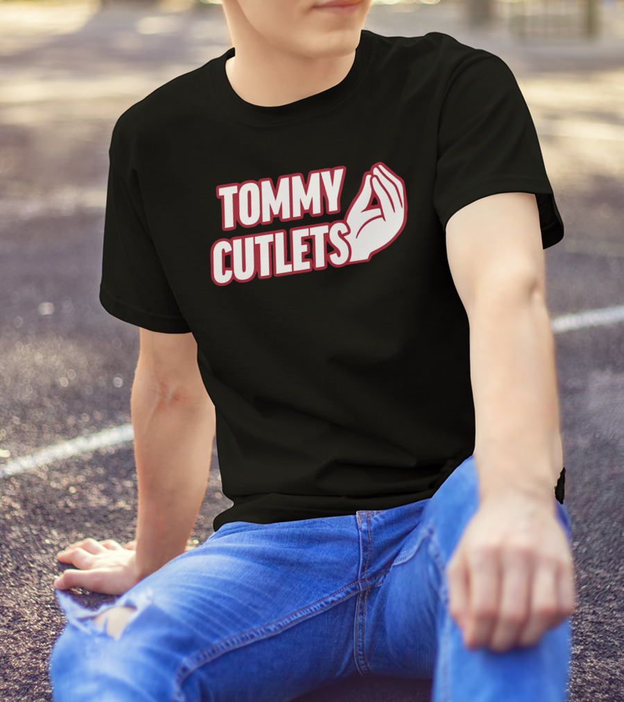Tommy DeVito Tommy Cutlets Italian Gesture T-Shirt