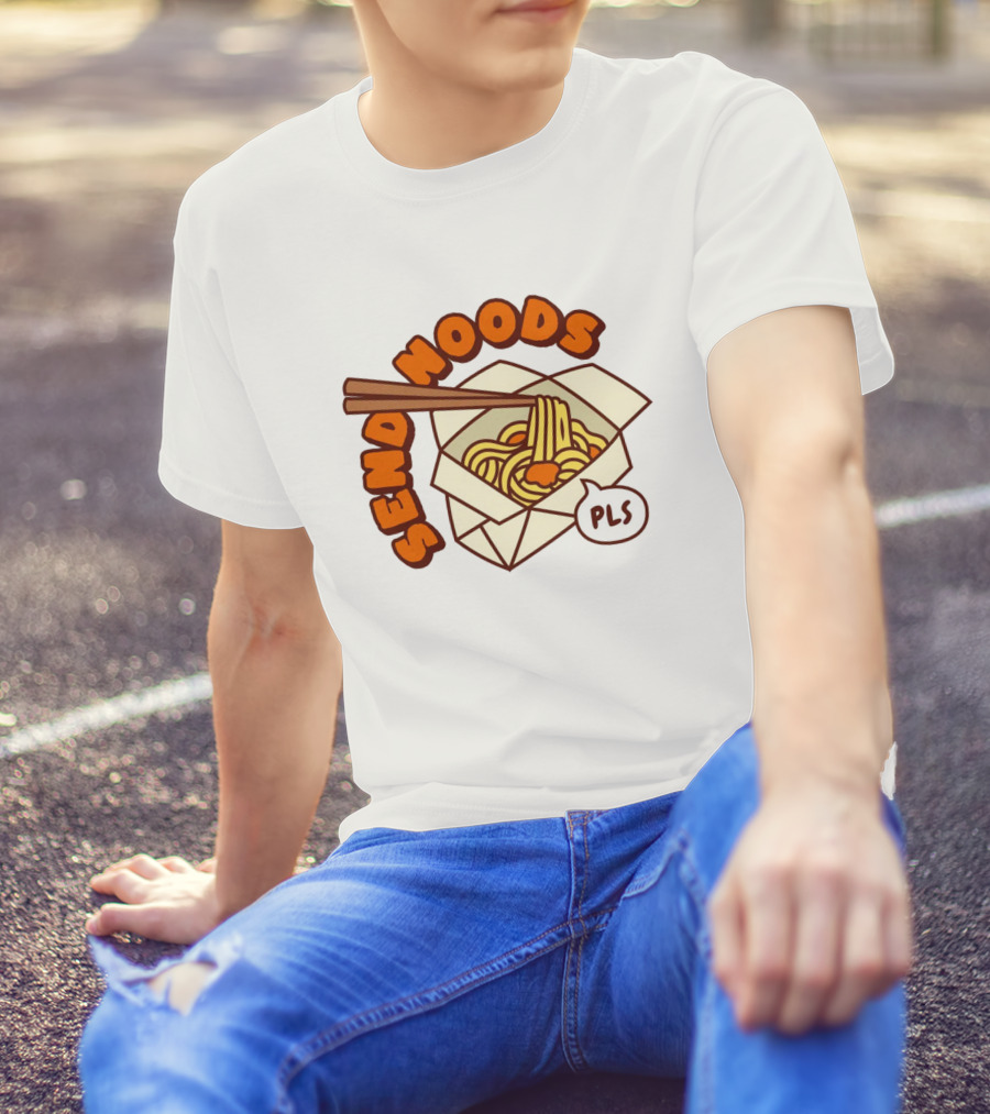 Send Noods Comic Noodles PLS T-Shirt