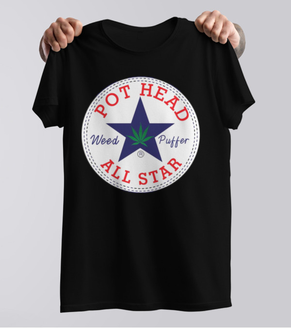 Pot Head Weed Puffer All Star T-Shirt