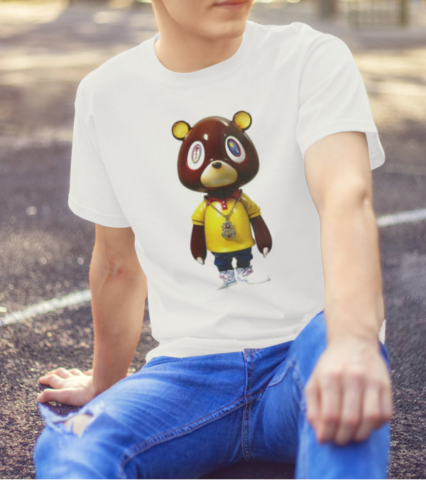 Takashi Murakami Kanye West Bear Figurine T-Shirt