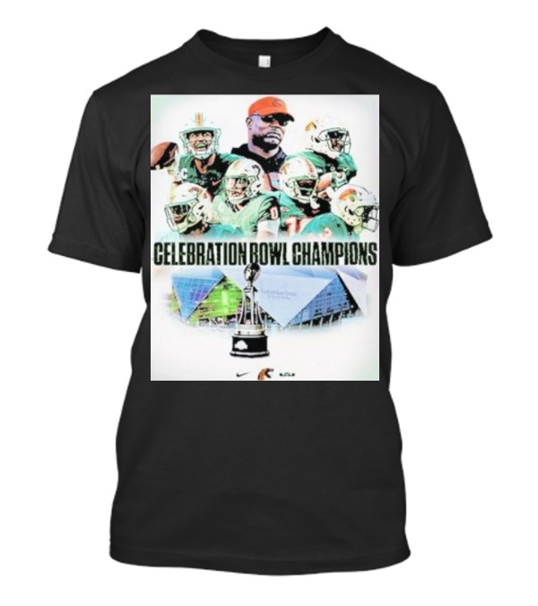 Congratulations Celebration Bowl Champions Florida AM Football Rattlers 2023-2024 Season Our Time T-Shirt