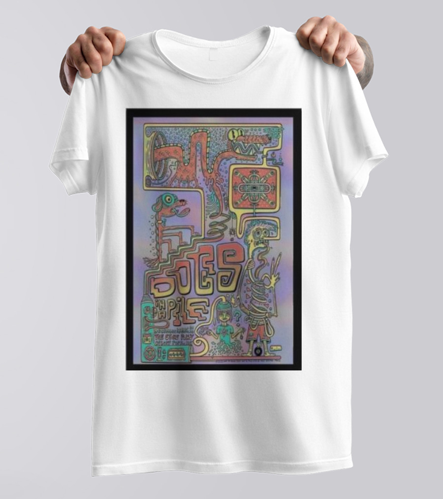 Dogs In A Pile The Stone Pony Asbury Park Psychedelic T-Shirt