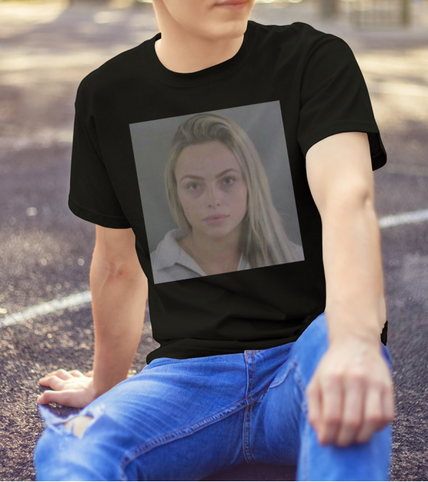 Liv Morgan Shot Mugshot Style Image T-Shirt