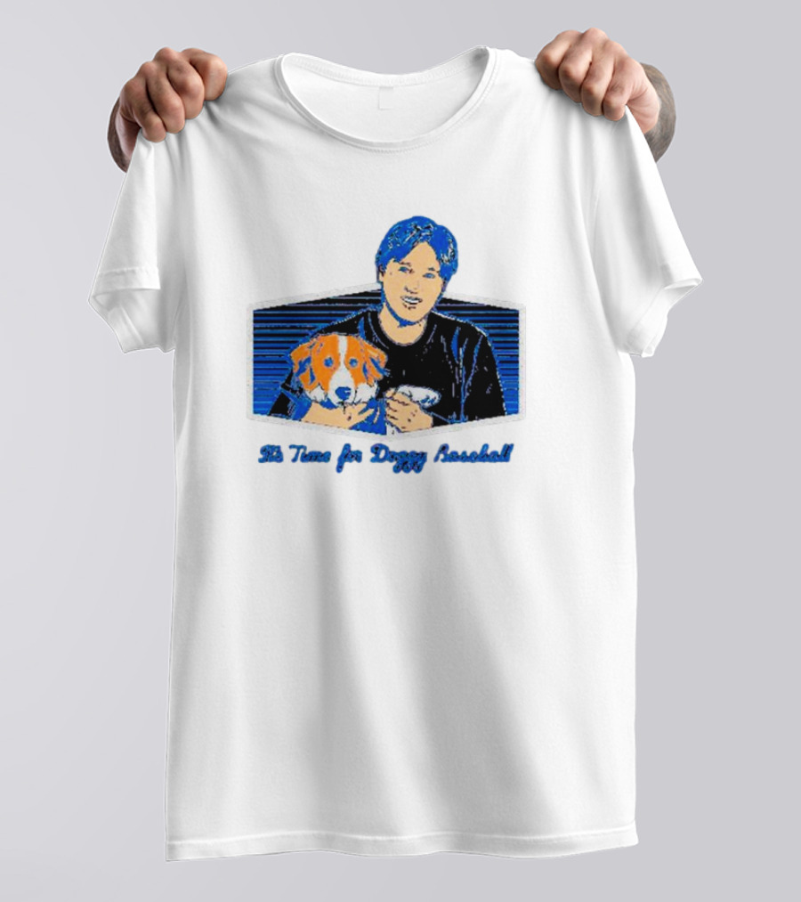 Shohei Ohtani It's Time For Doggy Baseball With Cute Pet T-Shirt