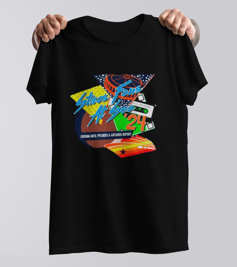Stros Fans At Sea 2024 Cruising Until Pitchers And Catchers Report T-Shirt