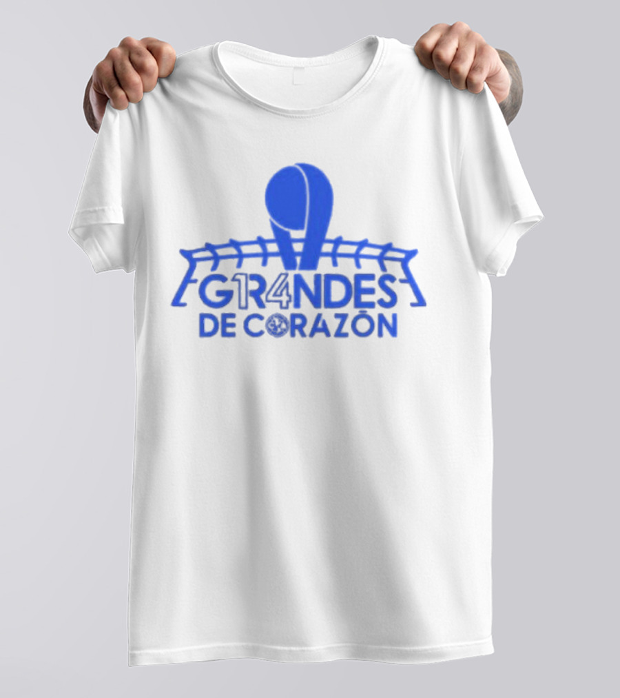 Club América 14 GR4NDES DE CORAZÓN Championship T-Shirt