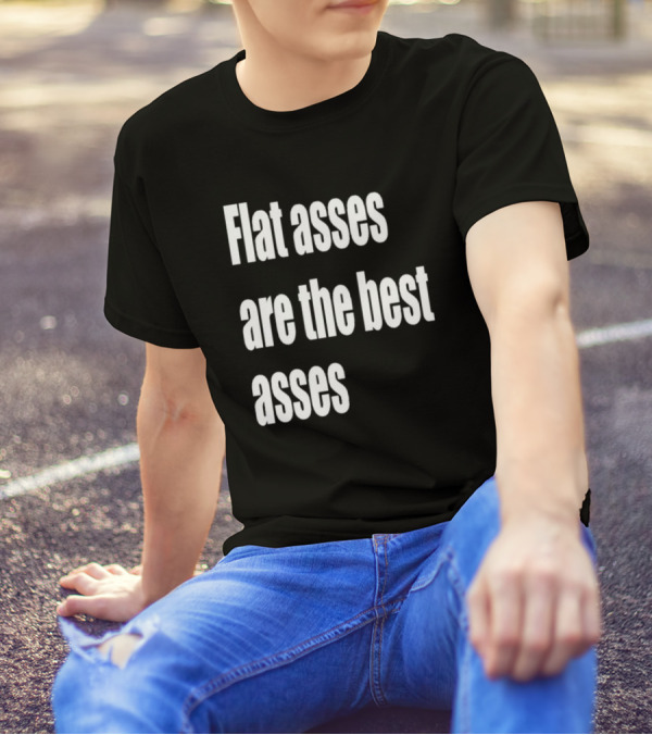 Flat Asses Are The Best Asses Rocky Toonzies T-Shirt