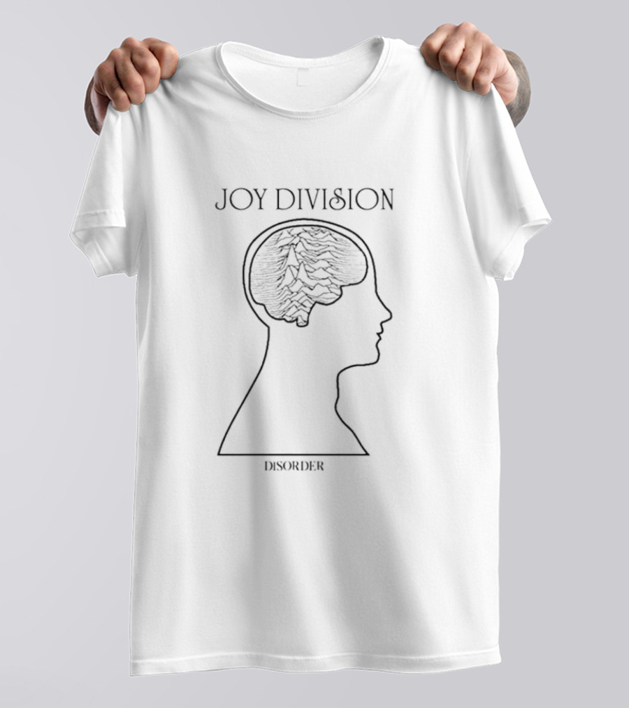 Joy Division Unknown Pleasures Silhouette Disorder T-Shirt