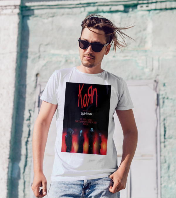 Korn Spiritbox Live At Metastadt Wien Open Air July 29 T-Shirt