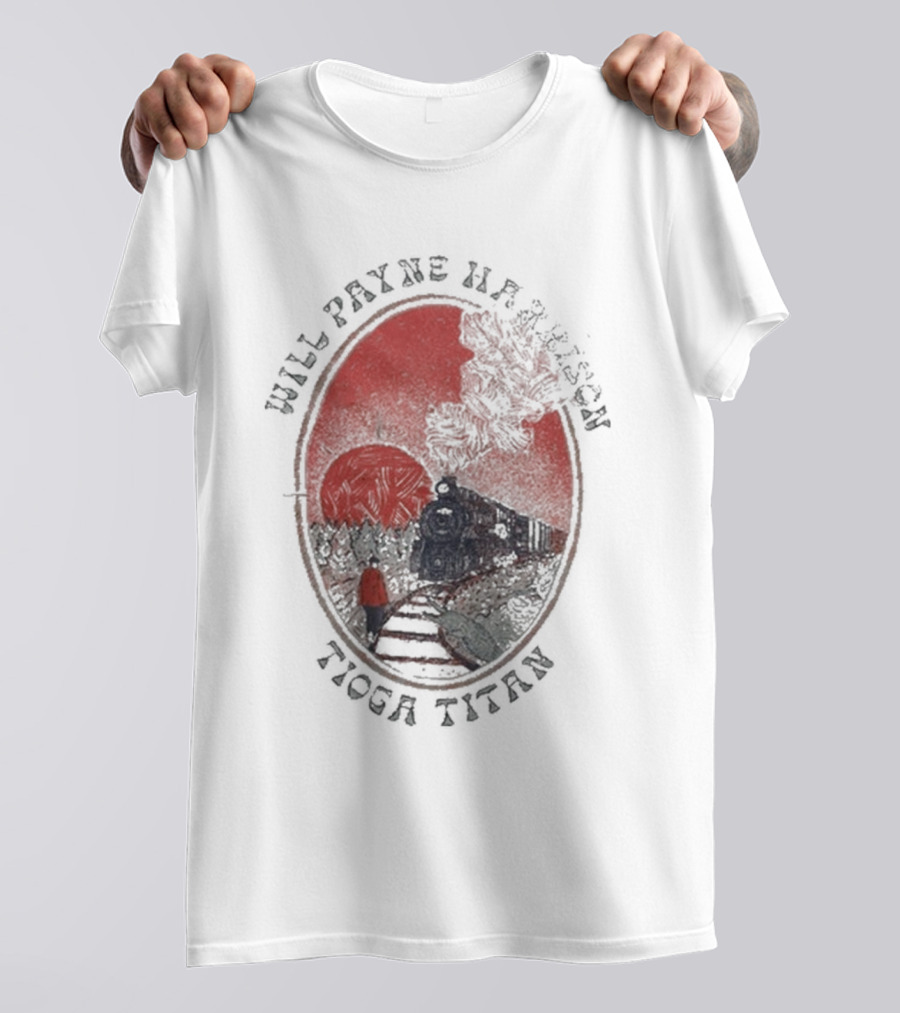 Will Payne Harrison Tioga Titan Sunset Pathway T-Shirt