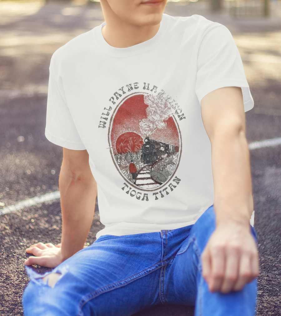 Will Payne Harrison Tioga Titan Sunset Pathway T-Shirt