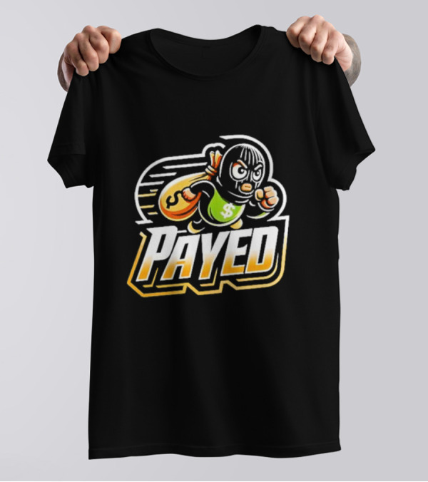 Ayed Payed Money Bag Masked Runner T-Shirt