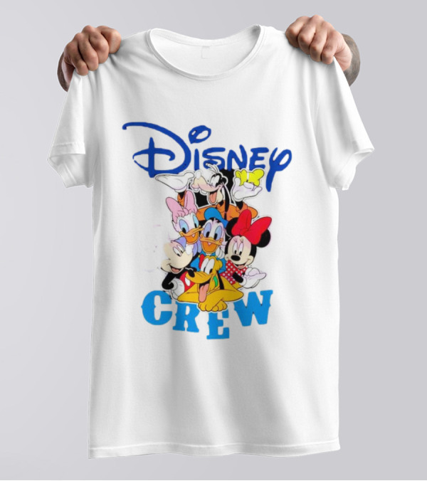 Disney Crew Mickey And Friends Group T-Shirt
