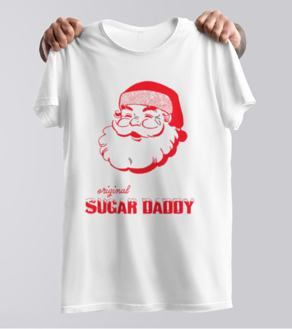 Original Sugar Daddy Santa Christmas T-Shirt