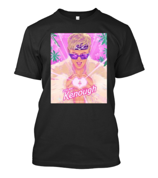 Barbenheimer You Are Kenough Retro Beach Vibes T-Shirt