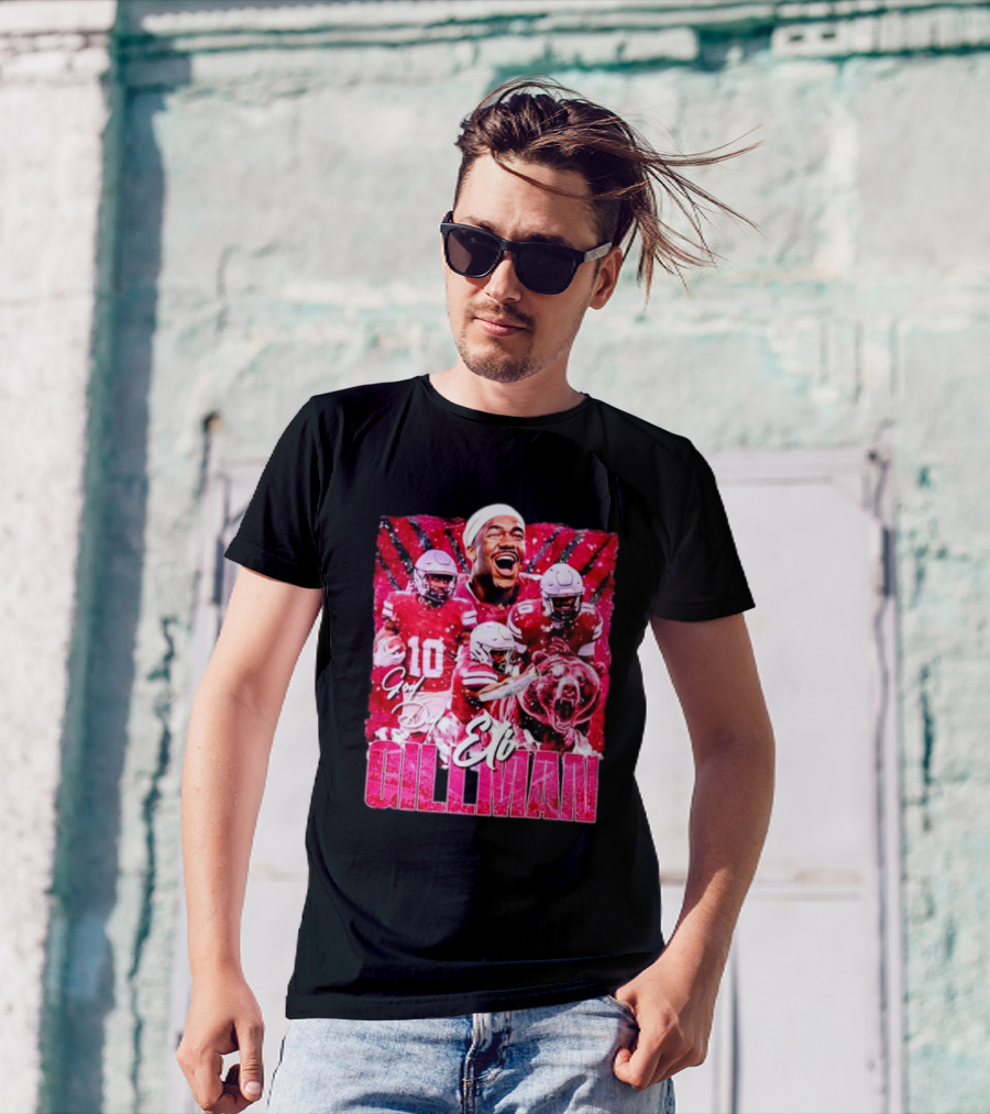 Gillman God Efo Heavyweight Premium Vintage Football T-Shirt