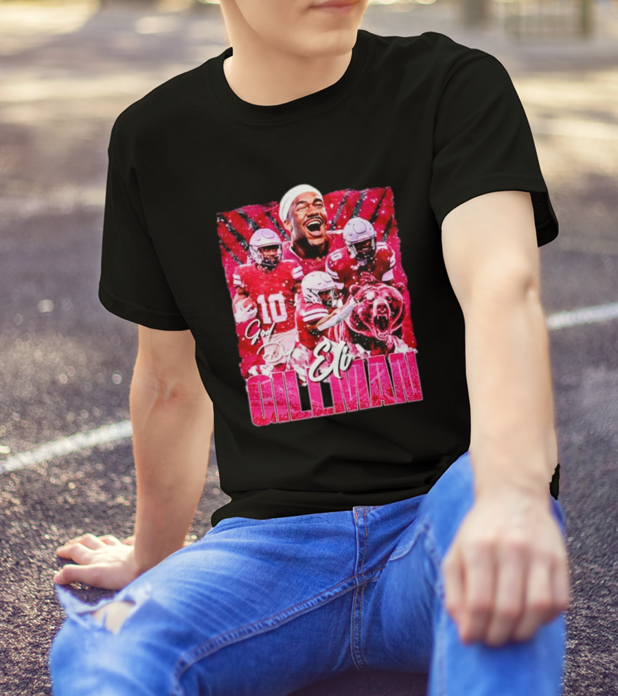 Gillman God Efo Heavyweight Premium Vintage Football T-Shirt