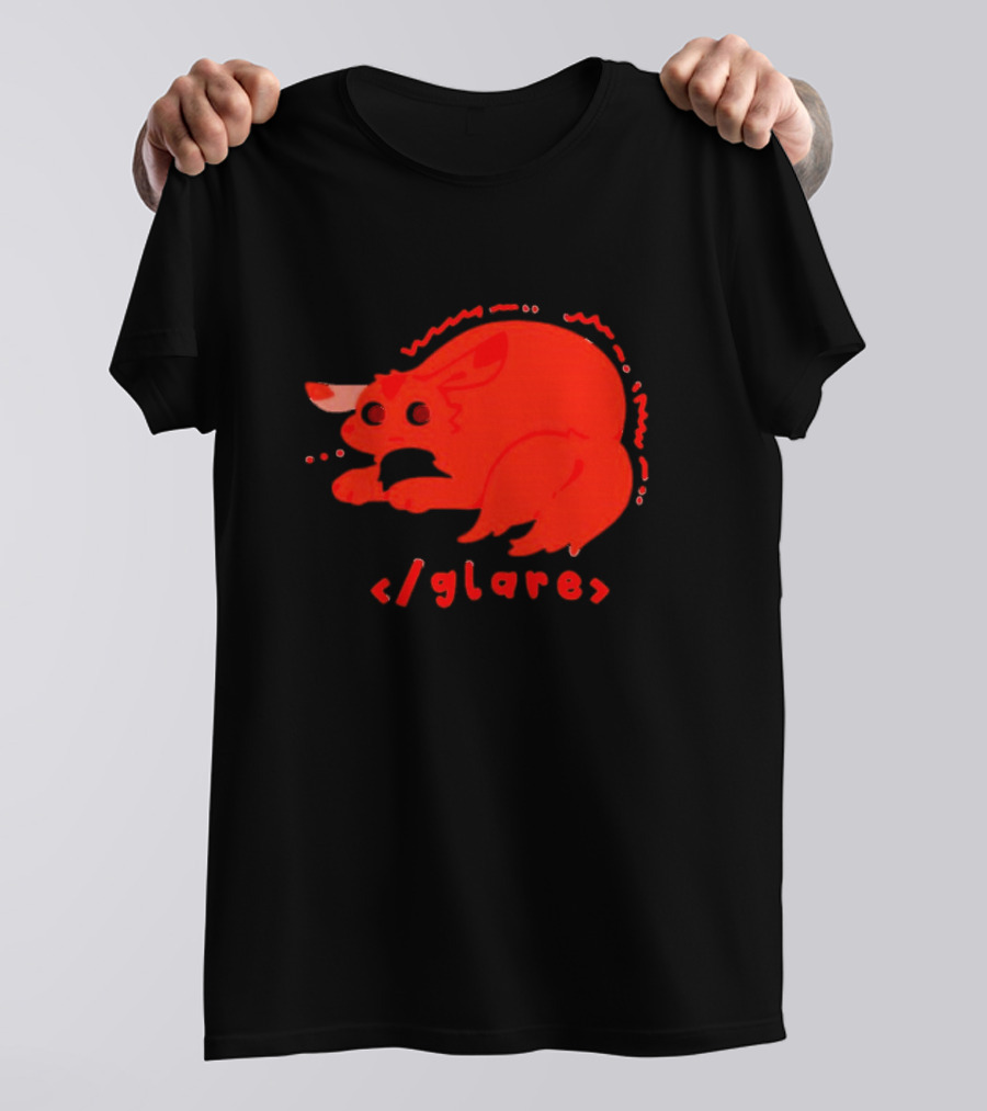 Glare Pokemon Red Coding Creature T-Shirt