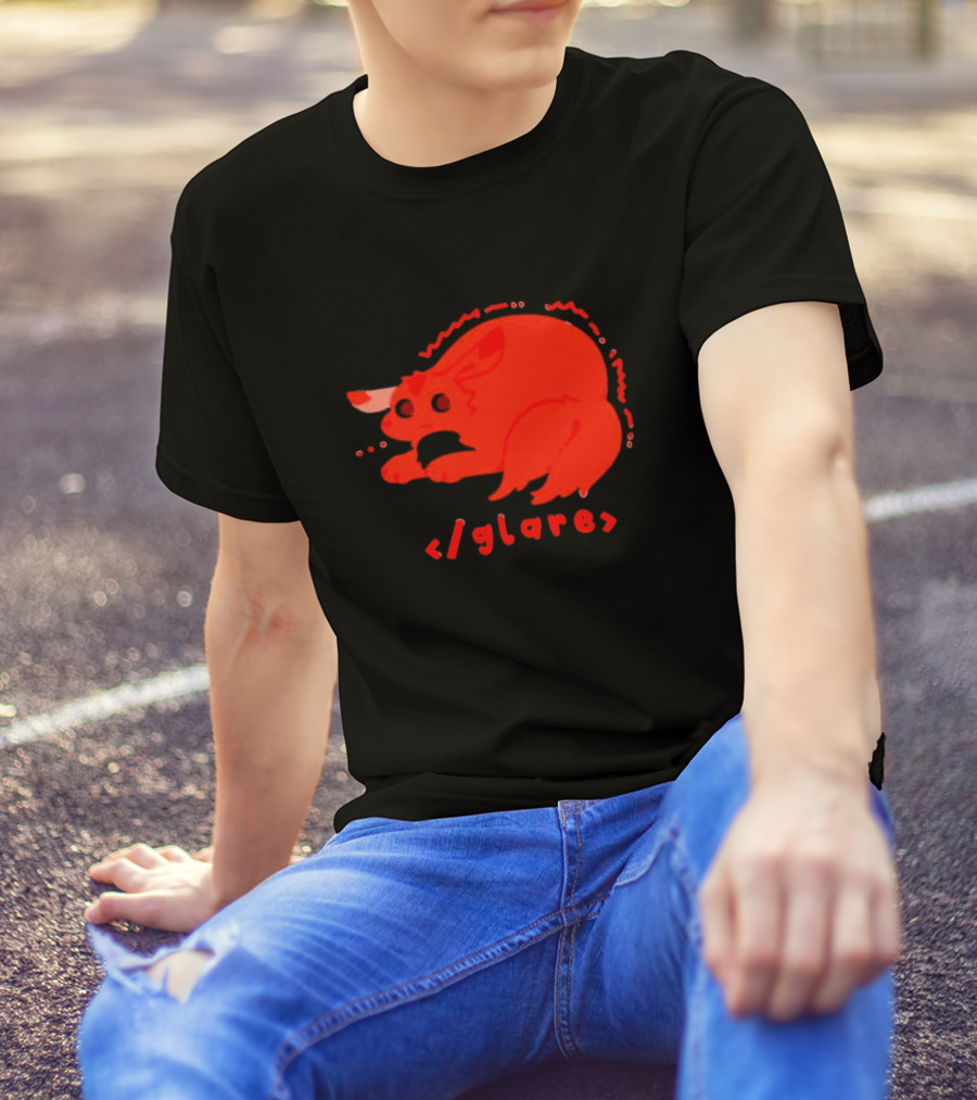 Glare Pokemon Red Coding Creature T-Shirt