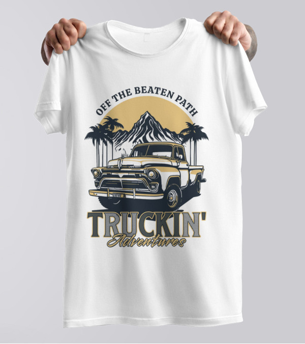 Off The Beaten Path Truckin' Adventures T-Shirt
