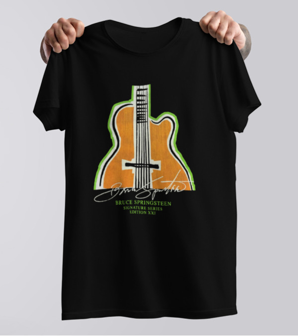 Bruce Springsteen Signature Series Edition XXI Guitar T-Shirt