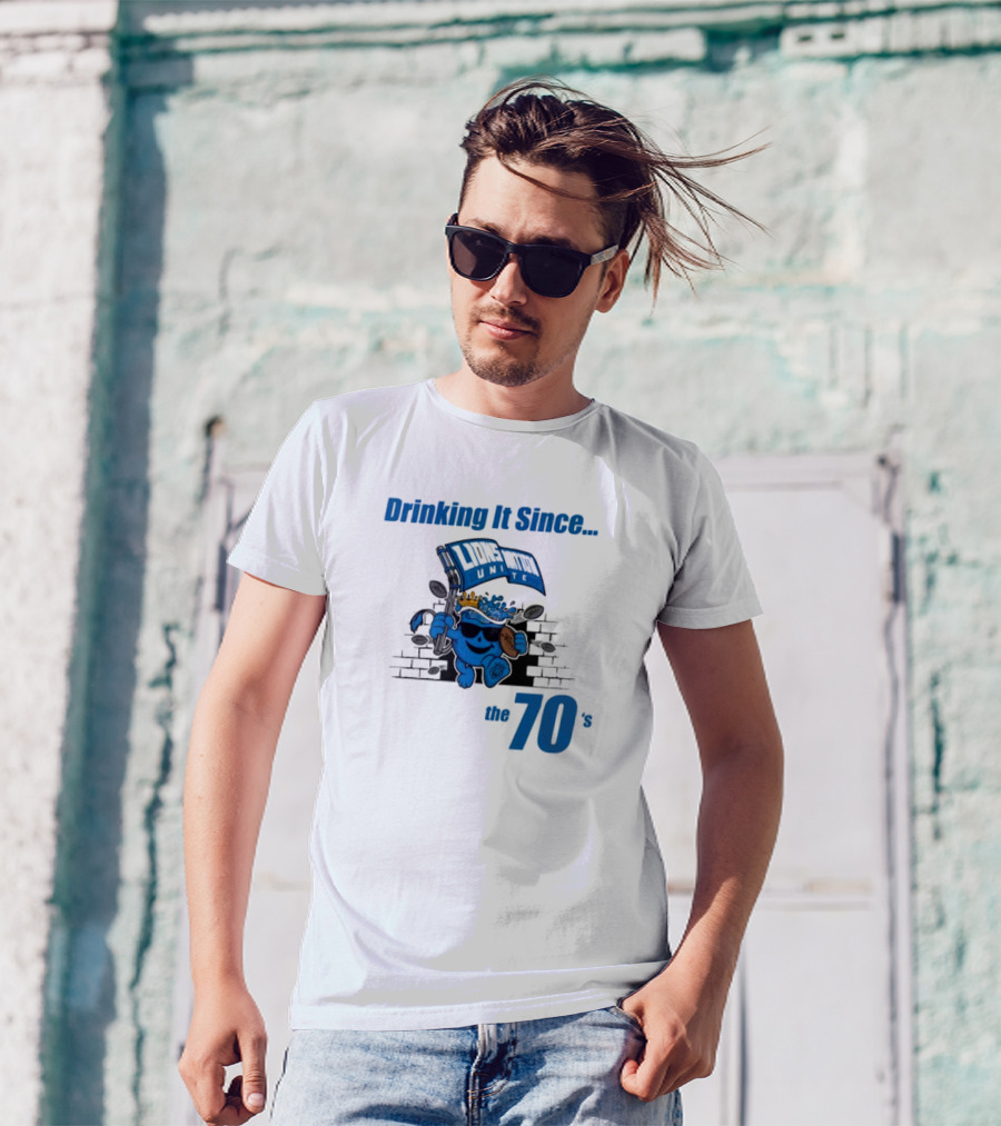 Drinking It Since The 70's Lions Unite T-Shirt