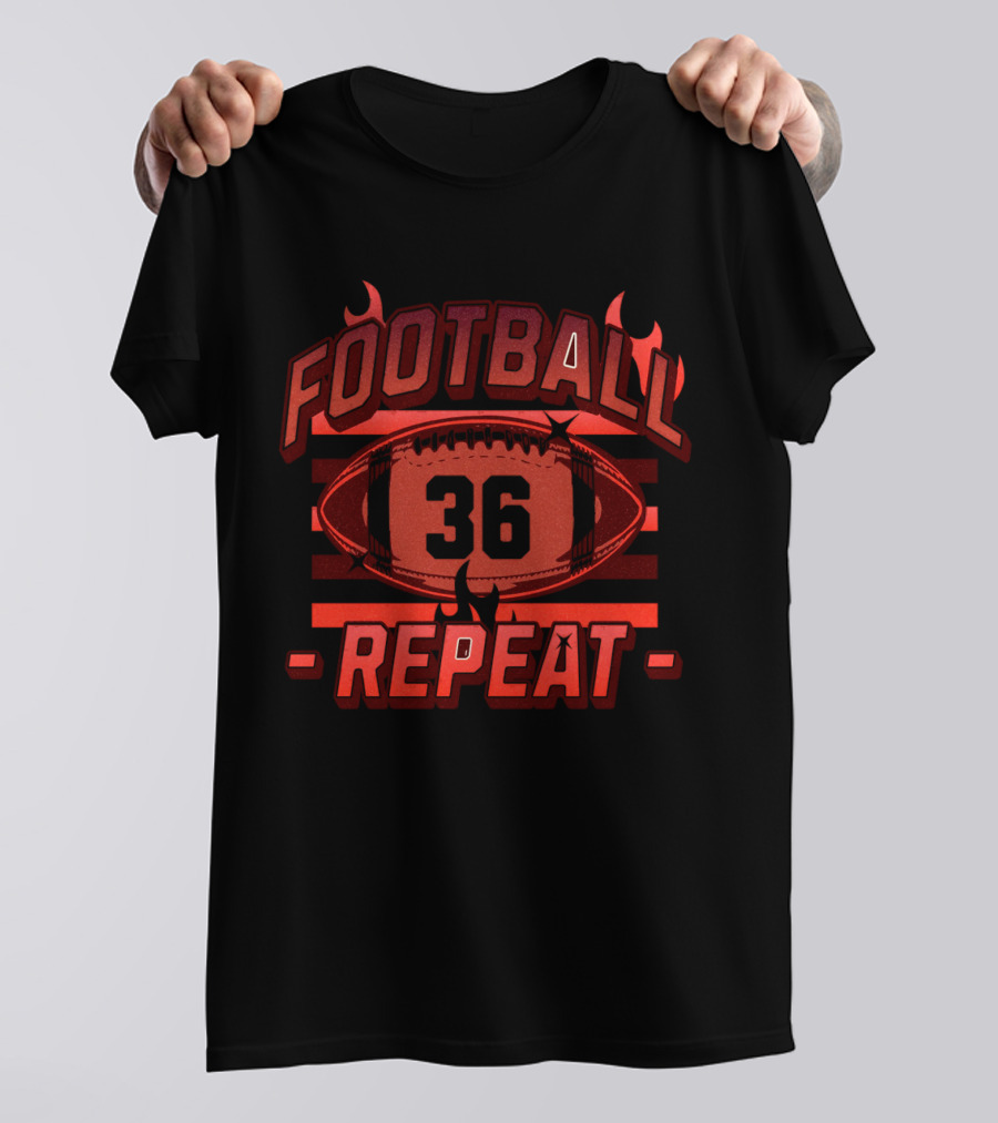 FOOTBALL 36 REPEAT T-Shirt