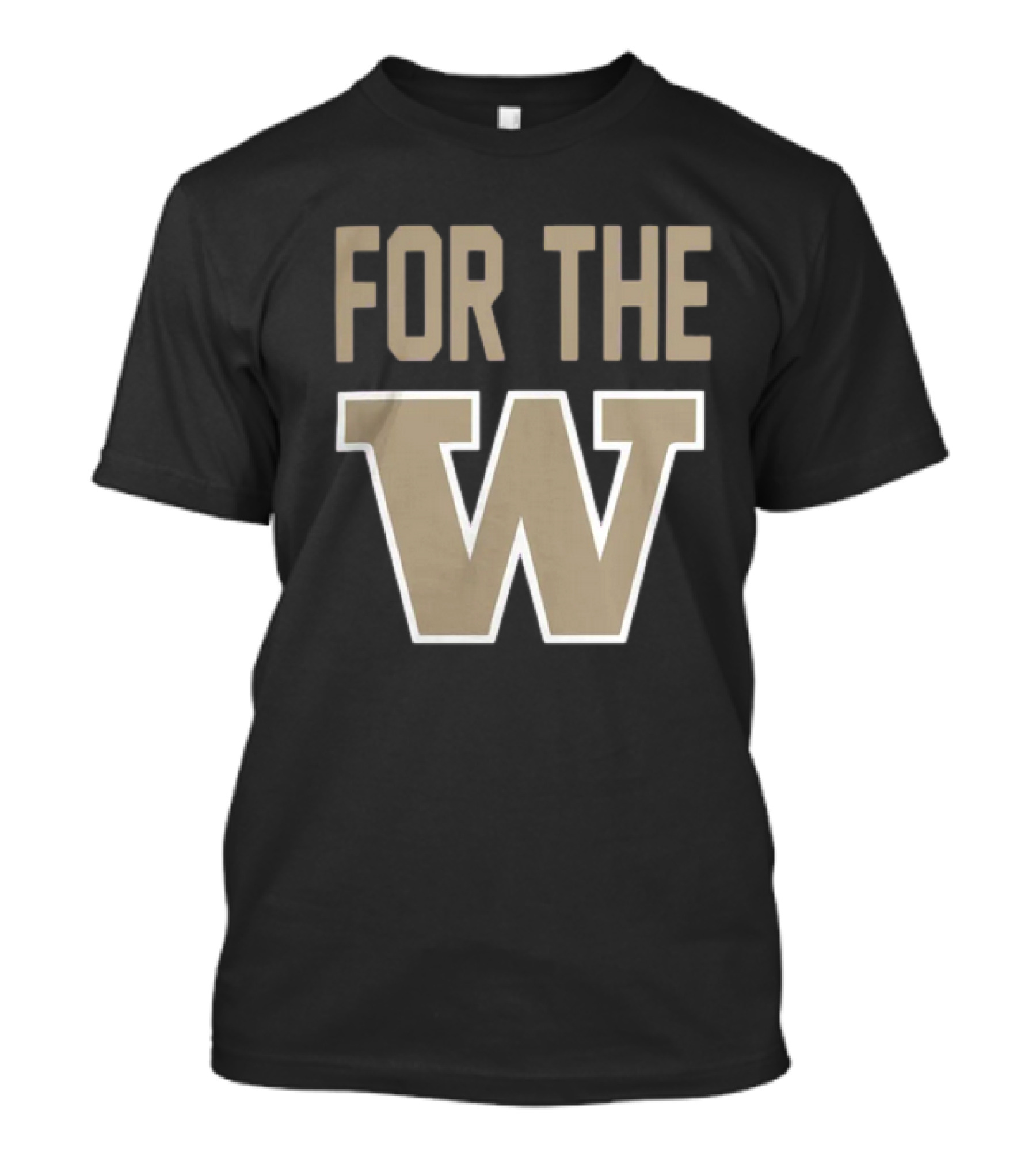 Washington Huskies For The W Football Team Spirit T-Shirt
