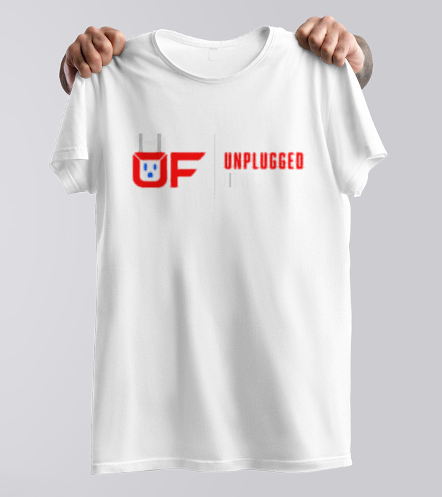 UF Unplugged Fitness Barbell T-Shirt