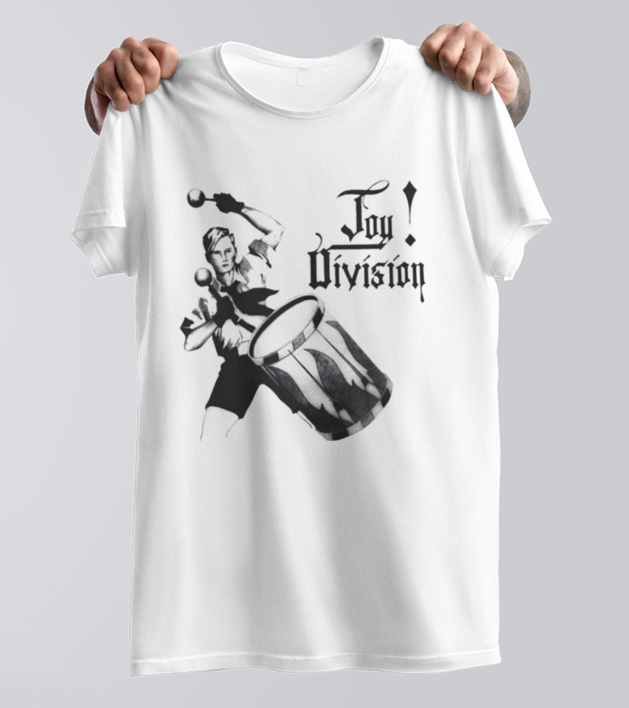 Joy Division Vintage Drummer Ideal For Living T-Shirt