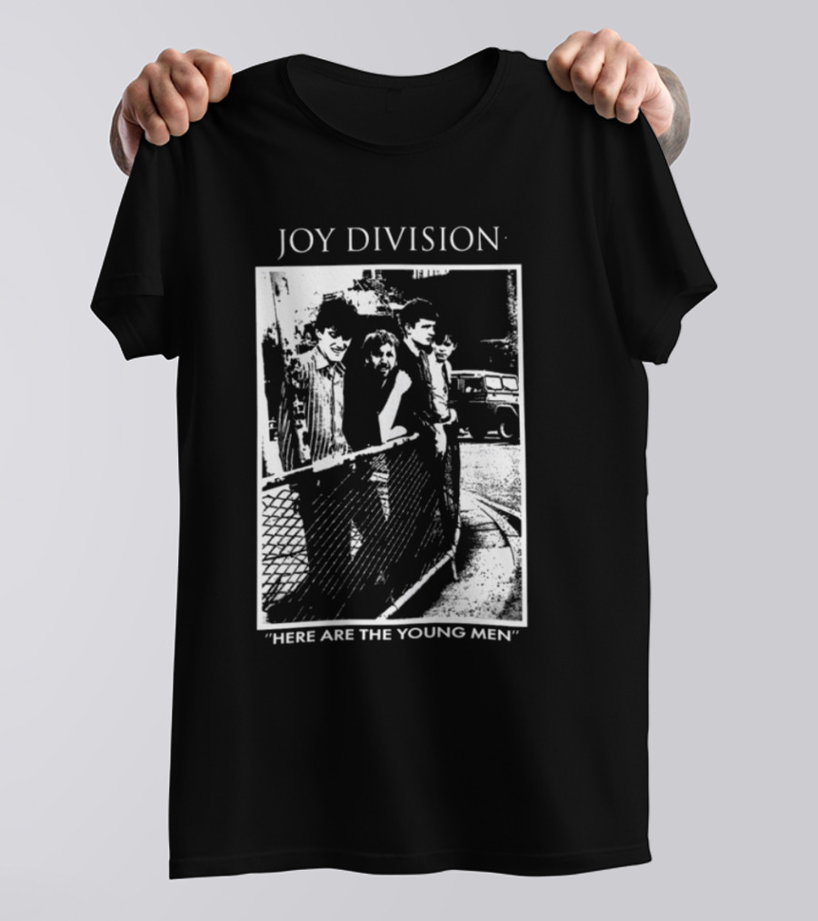 Joy Division Here Are The Young Men Vintage T-Shirt