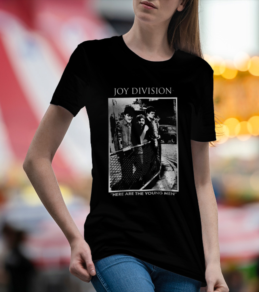 Joy Division Here Are The Young Men Vintage T-Shirt