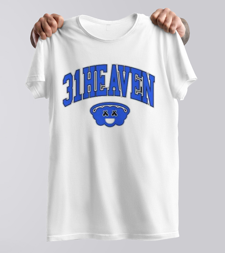 Young Mantis 31 Heaven Blue Smiling Cloud T-Shirt