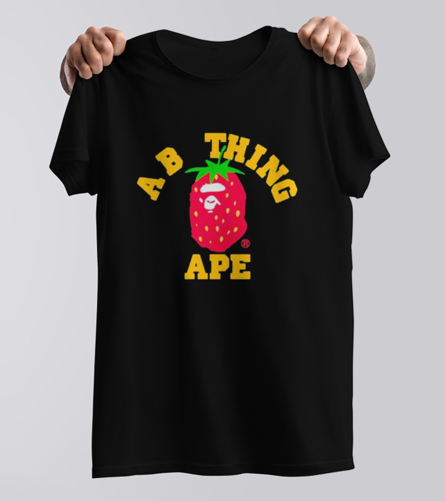 AB Thing Ape Strawberry T-Shirt