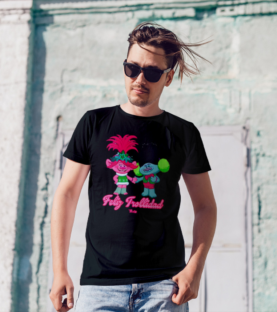 Feliz Trollidad Trolls Christmas T-Shirt