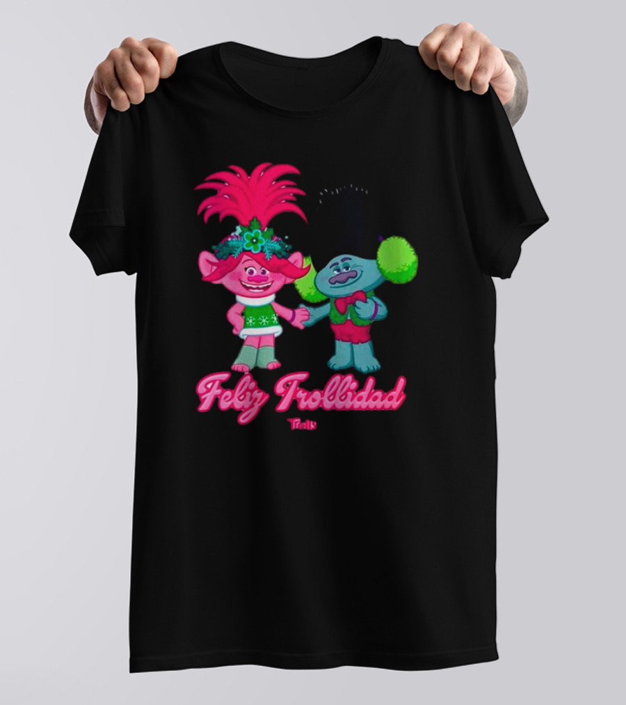 Feliz Trollidad Trolls Christmas T-Shirt