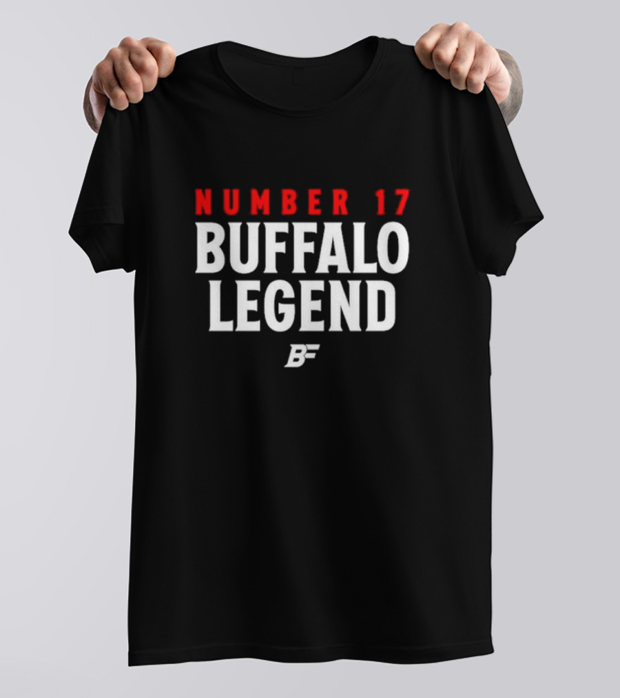 Josh Allen Number 17 Buffalo Legend BF T-Shirt