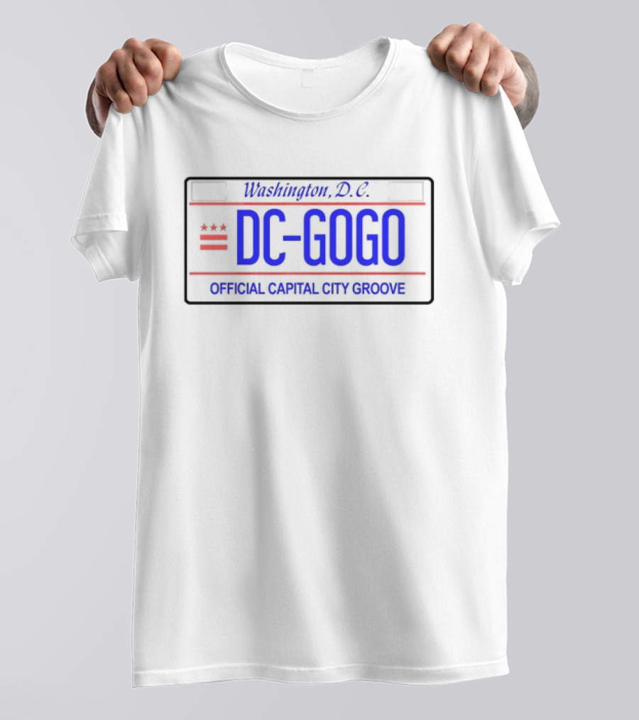 Washington D.C. DC-Gogo Official Capital City Groove T-Shirt