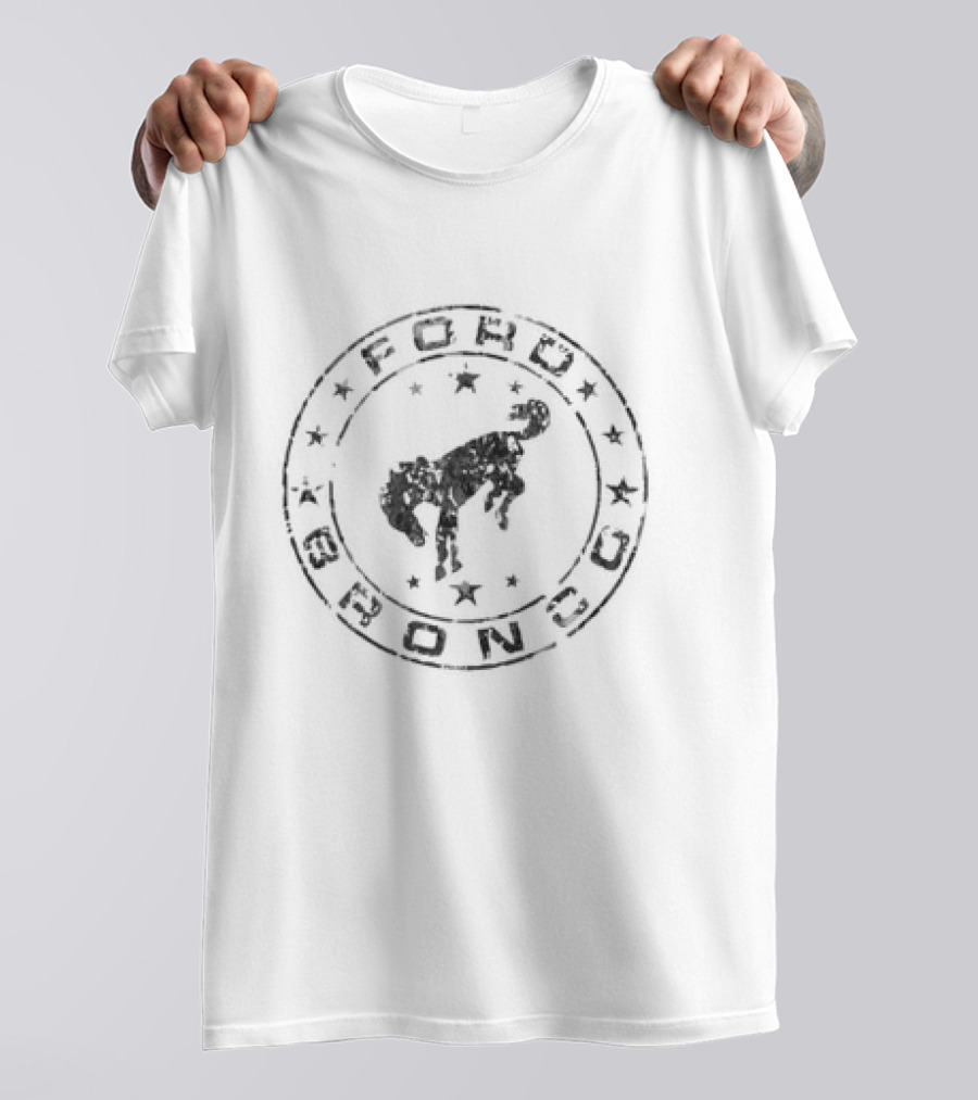 Ford Bronco Vintage Star Logo 3 T-Shirt