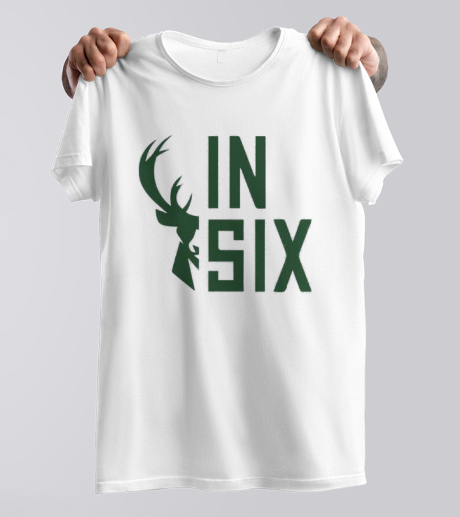 In Six Buck Deer Head T-Shirt